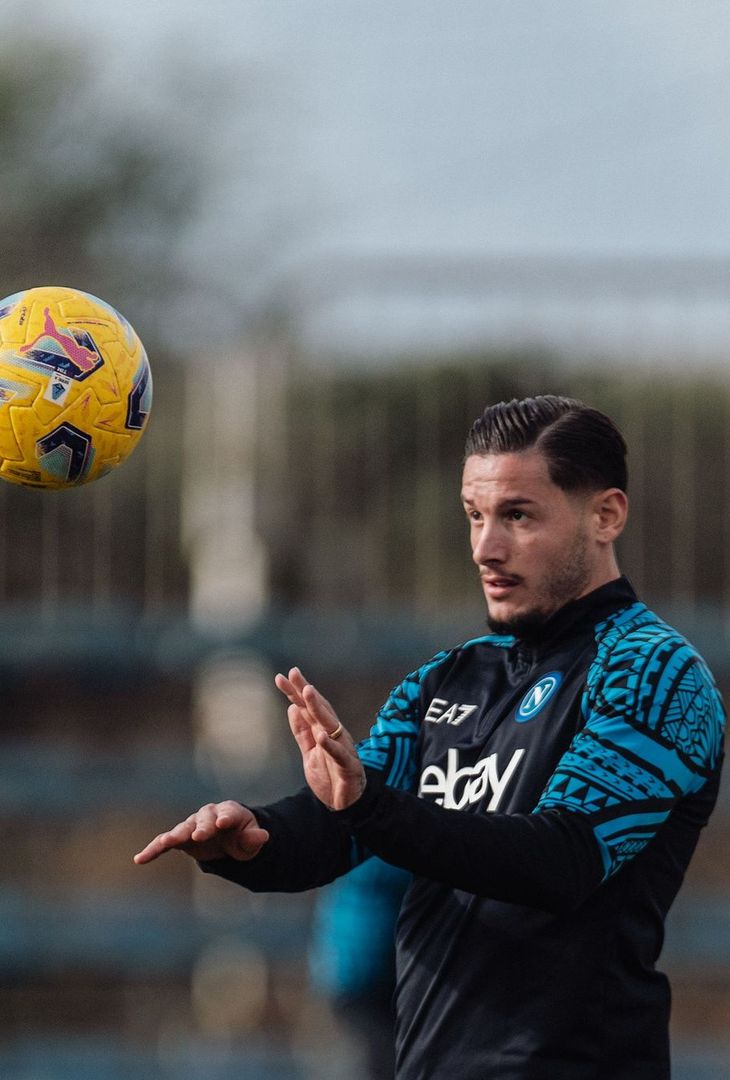 Mazzocchi svolge il suo primo allenamento con il Napoli in vista del Torino