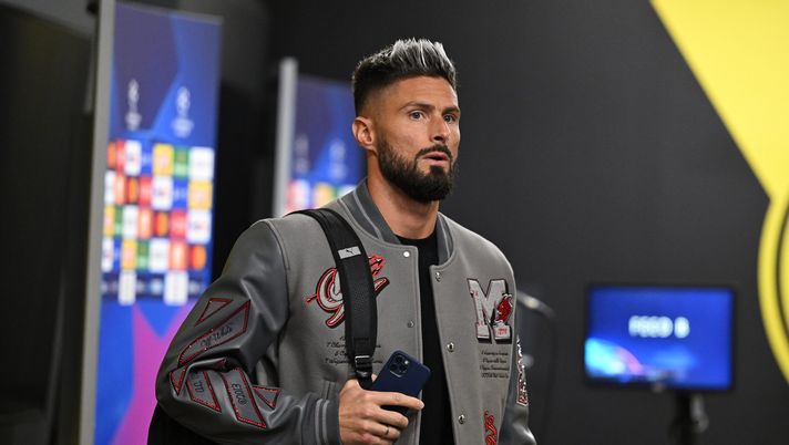 Olivier Giroud AC Milan Milan-Torino 4-1 Serie A 2023-2024