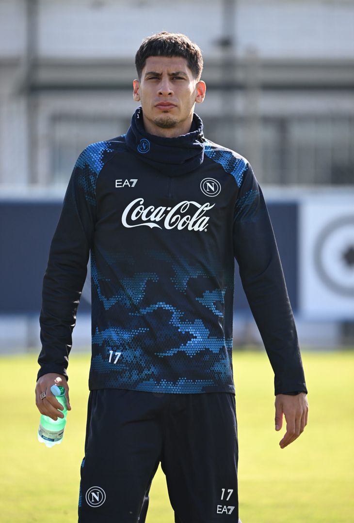 Il Napoli si allena in vista del match di campionato contro il Torino