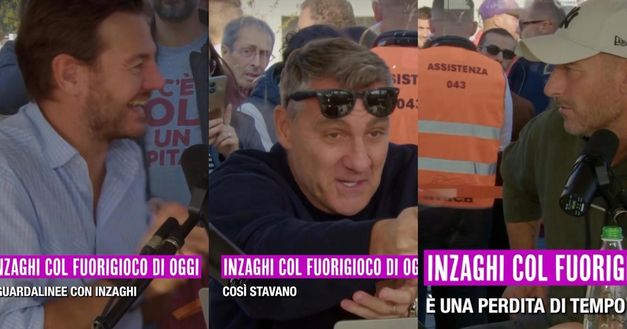 Cattelan, Vieri e Totti