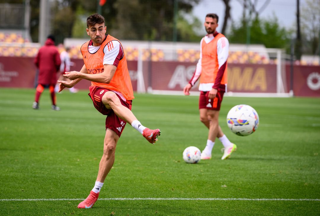 Trigoria, l’allenamento a tre giorni da Inter-Roma – FOTO GALLERY - immagine 7
