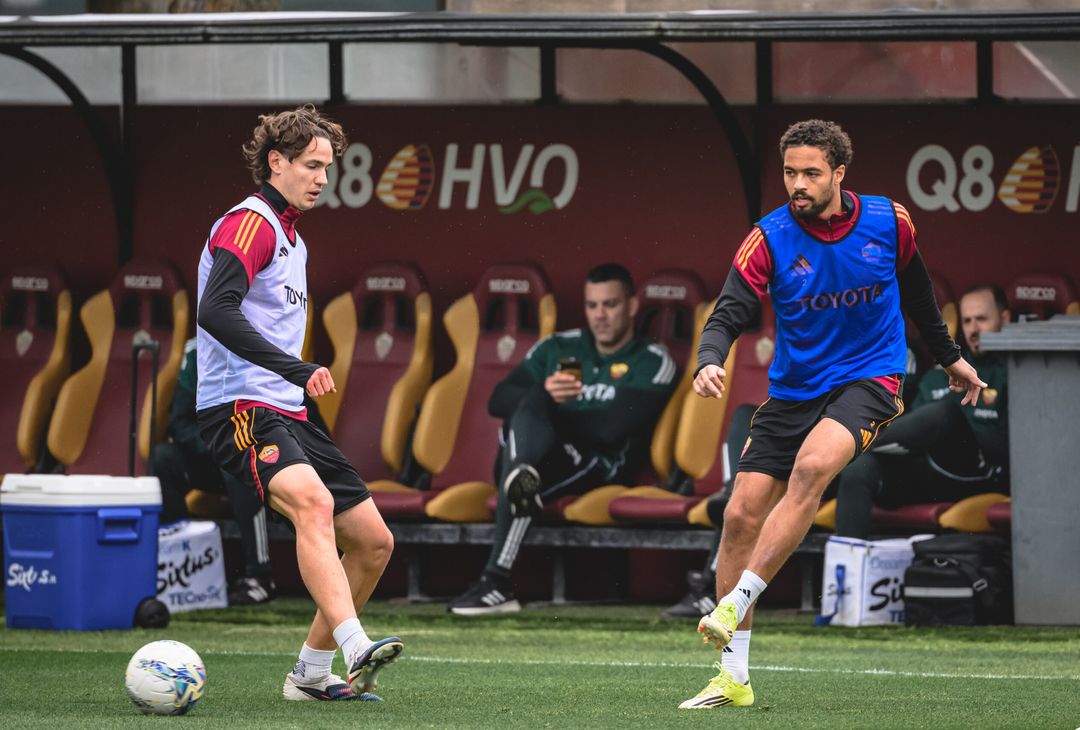 Trigoria, la ripresa degli allenamenti in vista dell’Atalanta – FOTO GALLERY - immagine 12