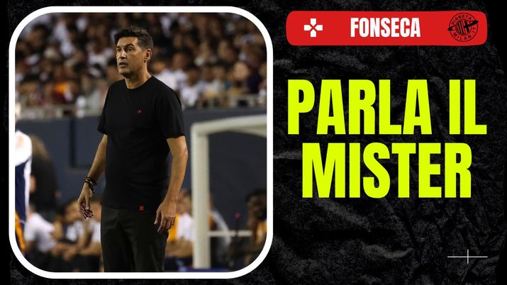 Paulo Fonseca AC Milan amichevole Manchester City-Milan 2-3 Soccer Champions Tour 2024 USA