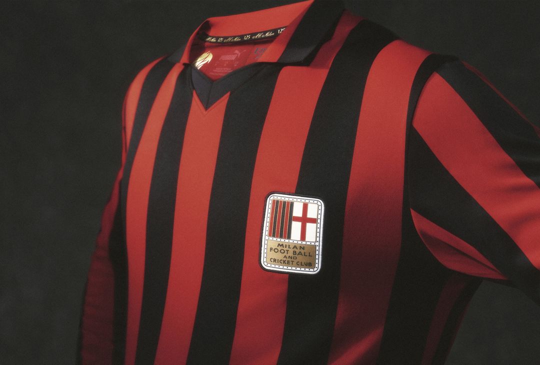125 anni AC Milan speciale maglia celebrativa