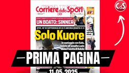 Prima pagina Corriere dello Sport: “Juventus, solo Kuore”
