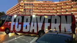 Lazio-Bayern, l’arrivo del pullman dei bavaresi nella Capitale – VIDEO