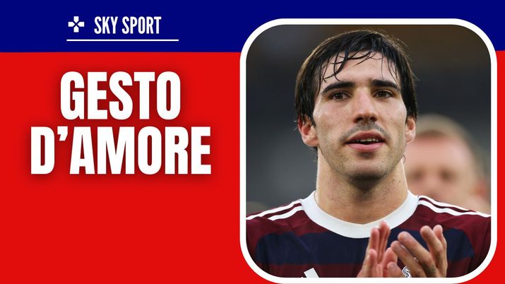 Sandro Tonali Nations League 2024-25 Francia-Italia 1-3 Milan social