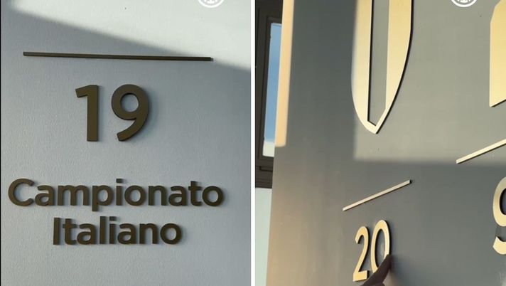 Seconda stella Inter, il ventesimo scudetto compare ovunque ad Appiano - immagine 1
