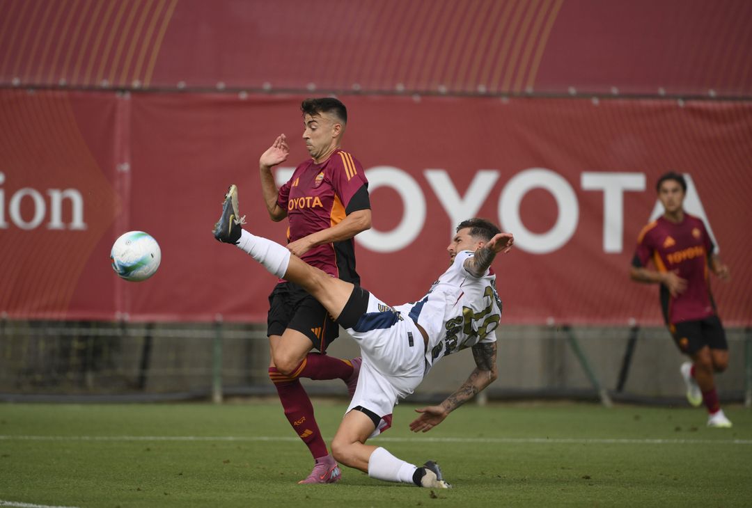 Roma, le immagini dell’amichevole contro l’UniPomezia – FOTO GALLERY - immagine 8