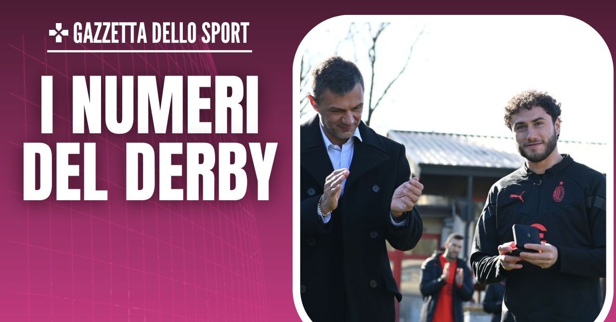 Derby Inter Milan visto con i numeri: pochi italiani. Calabria e Maldini…