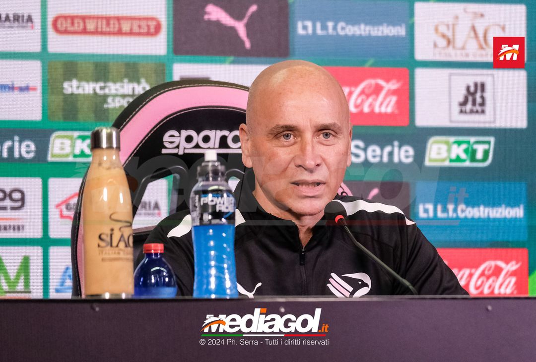 FOTO PALERMO, verso il Cittadella: la conferenza stampa di mister Corini (GALLERY) - immagine 6