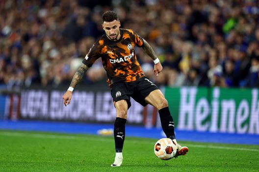 Clauss con la maglia del Marsiglia. (Foto di Bryn Lennon/Getty Images) Francia, Clauss: “La battaglia sull’omofobia nel calcio è infinita”- immagine 2