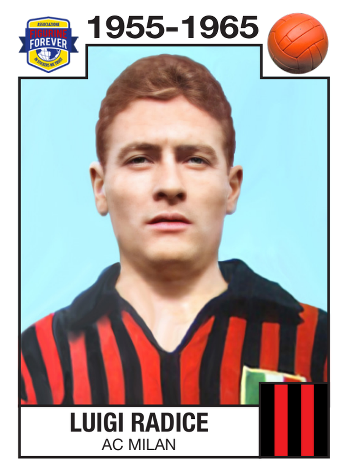 Milan, Figurine Forever torna a Milano: ecco la celebrativa di Gigi Radice- immagine 2