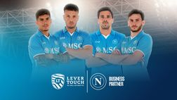 UFFICIALE – La SSC Napoli rinnova la partnership con Lever Touch: il comunicato