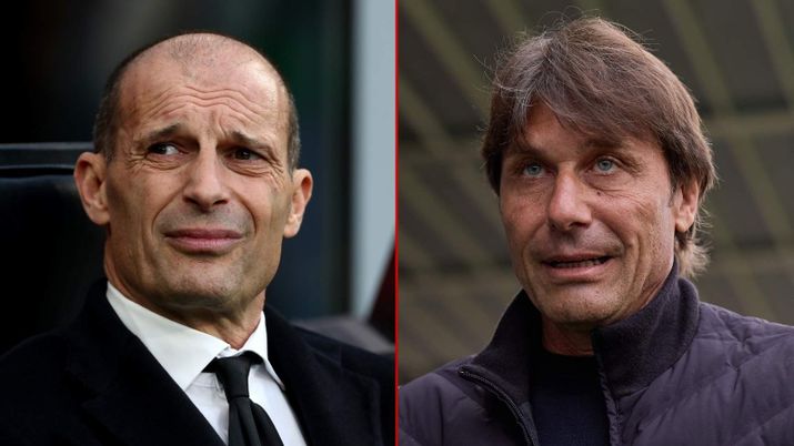 Massimiliano Allegri e Antonio Conte