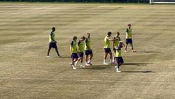 VIDEO VN – Fiorentina in campo per la rifinitura alla vigilia del Polissya