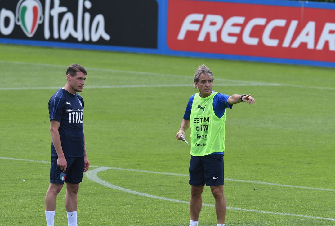 Fotogallery – Il primo allenamento azzurro di Belotti con Mancini - immagine 5