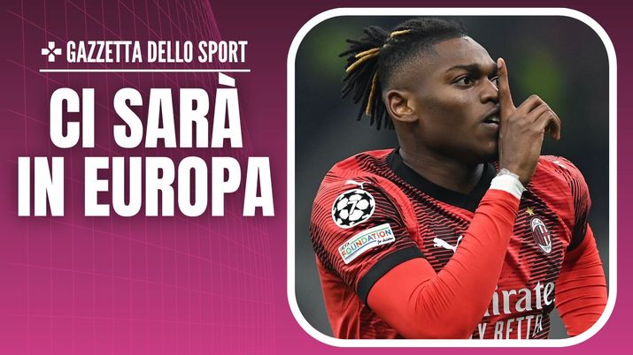 Newcastle-Milan Champions League 2023-2024 Rafael Leao