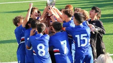Immagine ripresa da Instagram "alebonnii_" Coppa Sampdoria U16