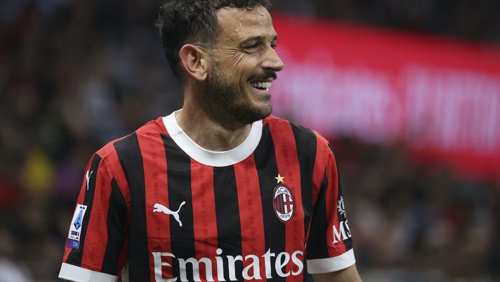 Alessandro Florenzi AC Milan Milan-Salernitana 3-3 Serie A 2023-2024