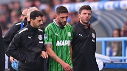 Berardi rassicura: “Tutto ok”. E Grosso spiega: “Mi auguro non sia grave, le notizie che ci arrivano…”