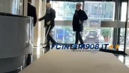 VIDEO FCIN1908 / Inter, l’arrivo in Lega per l’assemblea di Marotta e Antonello