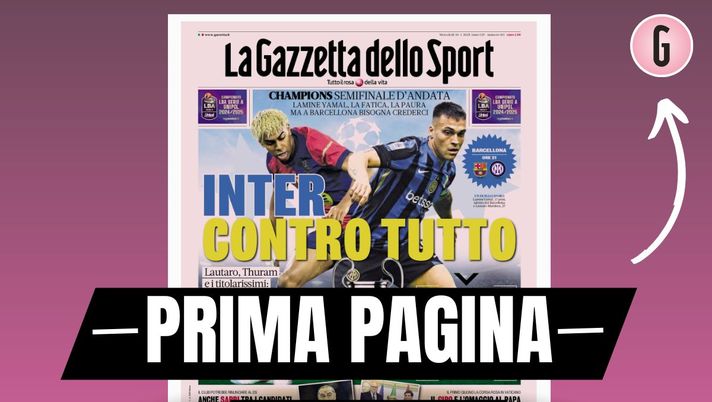 Prima pagina Gazzetta dello Sport: 'Milan, anche Sarri tra i candidati'