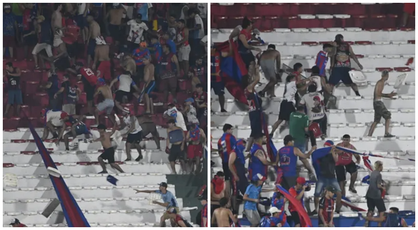 Cerro Porteño, rissa tra due fazioni ultras: sospesa la gara con il 2 de Mayo- immagine 4