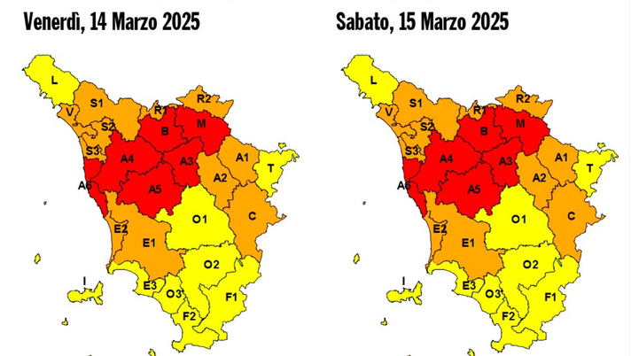 Maltempo, allerta rossa a Firenze. Annullati eventi sportivi fino a domani - immagine 1