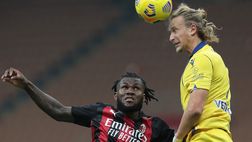 Verona col Milan, l’ultimo punto con i rossoneri nel 2020