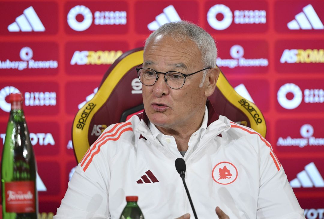 Lecce-Roma, la conferenza stampa di Ranieri – FOTO GALLERY - immagine 3