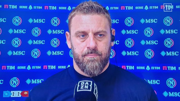 Roma, De Rossi: “Il Napoli è molto forte, ha ritrovato il suo orgoglio. Su Osimhen…” - immagine 1