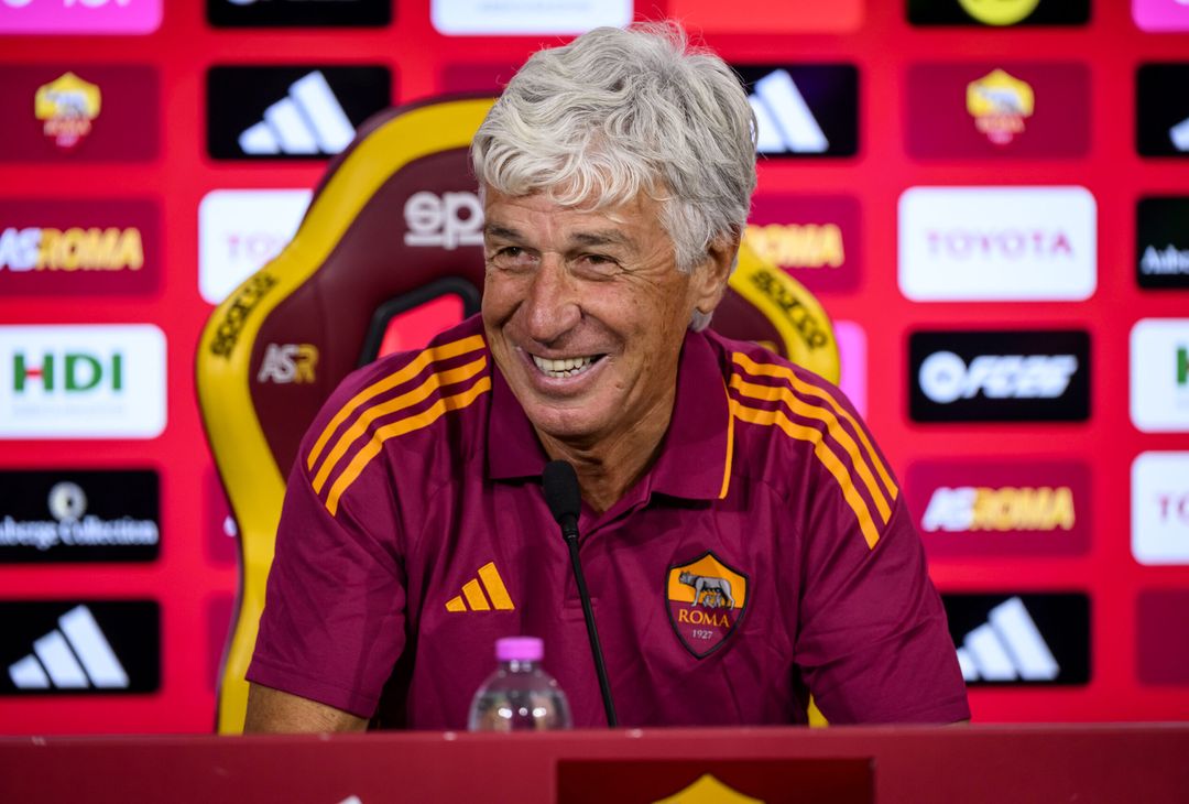 Roma-Bologna, la conferenza stampa di Gian Piero Gasperini – FOTO GALLERY - immagine 4