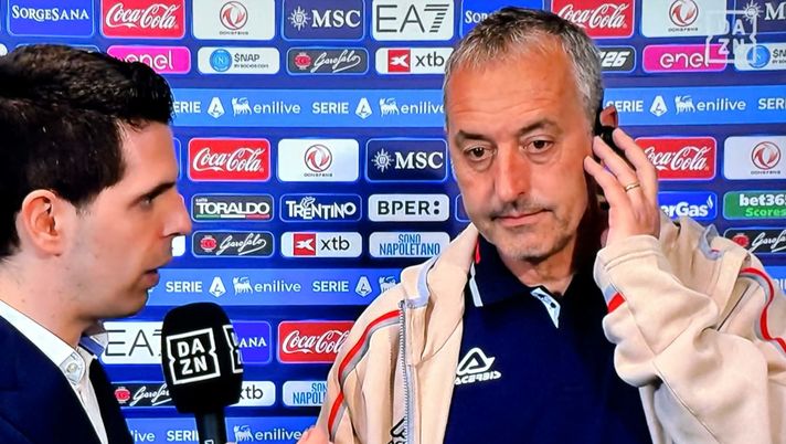 Cremonese, Giampaolo: 'Abbiamo tenuto testa al Napoli, avevo chiesto di giocare così'