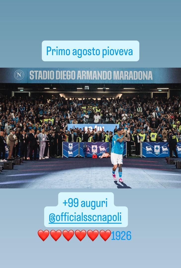 “Orgoglioso di fare parte della storia del Napoli”: gli auguri azzurri – LA FOTOGALLERY - immagine 2