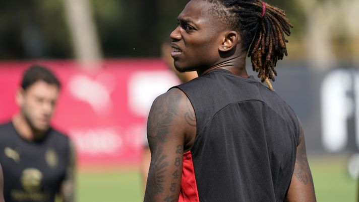 Rafael Leao AC Milan allenamento New Jersey