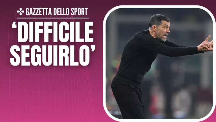 Sergio Conceicao AC Milan Torino-Milan 2-1 Serie A 2024-2025