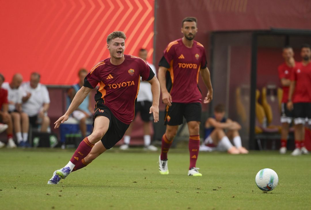 Roma, le immagini dell’amichevole contro l’UniPomezia – FOTO GALLERY - immagine 14