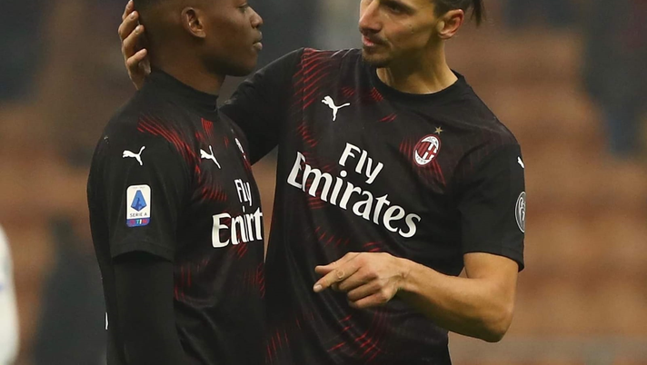 Ibrahimovic Leao Milan