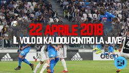 Il 22 aprile 2018 la bellezza del calcio di Sarri batteva la Juventus con il volo di Kalidou