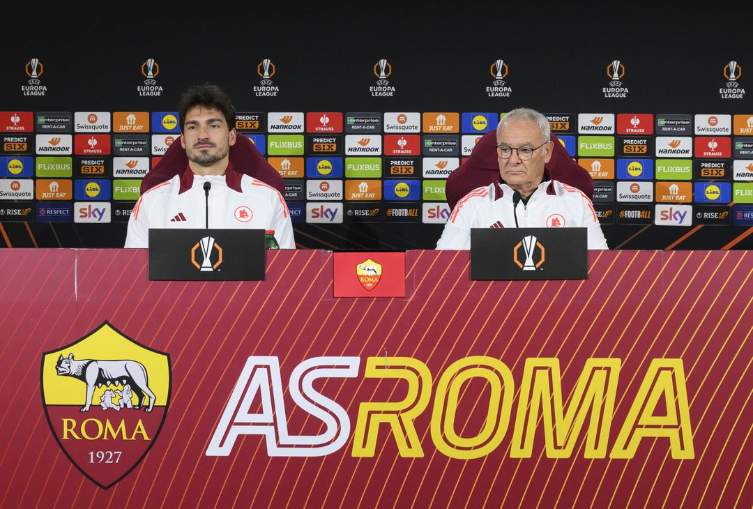 Roma-Eintracht, la conferenza stampa di Ranieri e Hummels – FOTO GALLERY- immagine 1