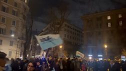 125 LAZIO | Due ore alla mezzanotte: le prime immagini da piazza della Libertà – VIDEO