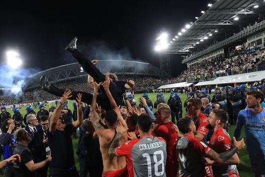 LA SPEZIA, ITALIA - 1 GIUGNO: Giovanni Stroppa allenatore dell'US Cremonese. (Photo by Gabriele Maltinti/Getty Images) La Cremonese torna in serie A: oggi la premiazione allo stadio tra emozioni e ambizioni- immagine 3