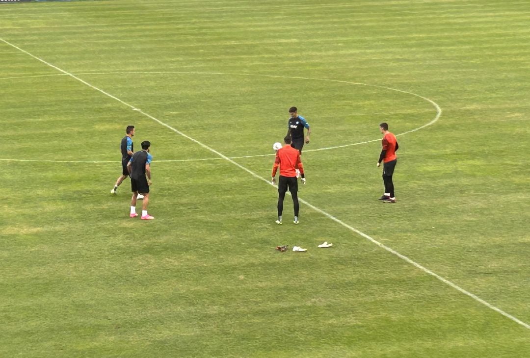 GALLERY Simeone, Di Lorenzo, Raspadori, Idasiak e Meret ancora in campo a fine seduta - immagine 6