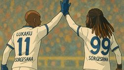 GALLERY Napoli in versione “Studio Ghibli”: gli azzurri diventano un cartone animato