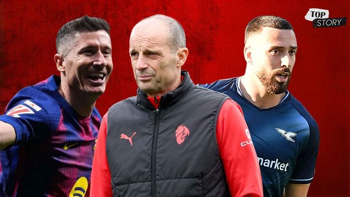 Milan, la sorpresa Allegri. Si riapre Vlahovic. Che Gila! Il segnale da Lewandowski
