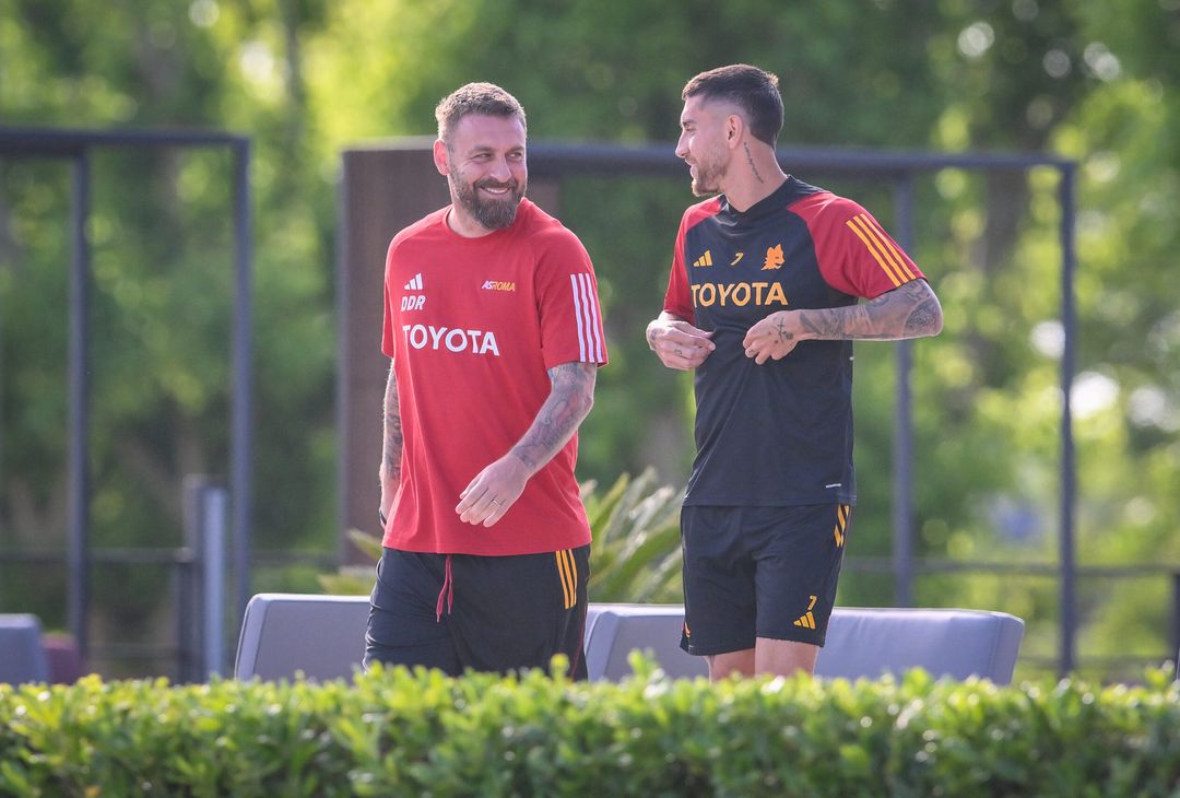 Trigoria, ultima rifinitura della stagione alla viglia dell’Empoli – FOTOGALLERY - immagine 27