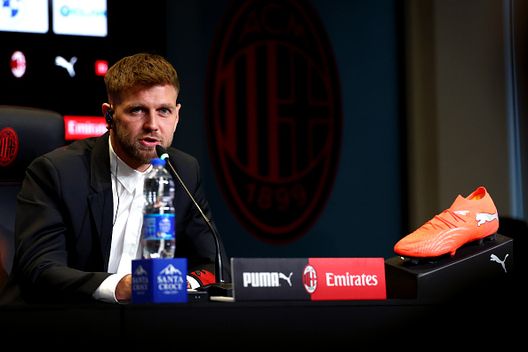 Niclas Fullkrug il primo arrivo di tutto il Calciomercato invernale e quindi del Milan (Photo by Giuseppe Cottini/AC Milan via Getty Images) live-calciomercato-milan-rumors-trattative-dichiarazioni-scenari-ipotesi