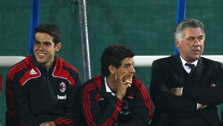 Milan, Ancelotti assieme a Kakà, Shevchenko e Pato: ecco i post social