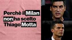 Ecco perché il Milan ha scelto Fonseca e non Thiago Motta | VIDEO